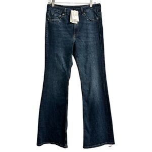 NWT Divided by H&M Extreme Flared Leg Jeans High Waisted Size 10